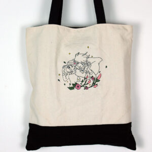 Handmade Howl’s Moving Castle tote bag – Studio Ghibli anime design