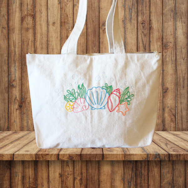 Seashell Tote Bag - Image 4