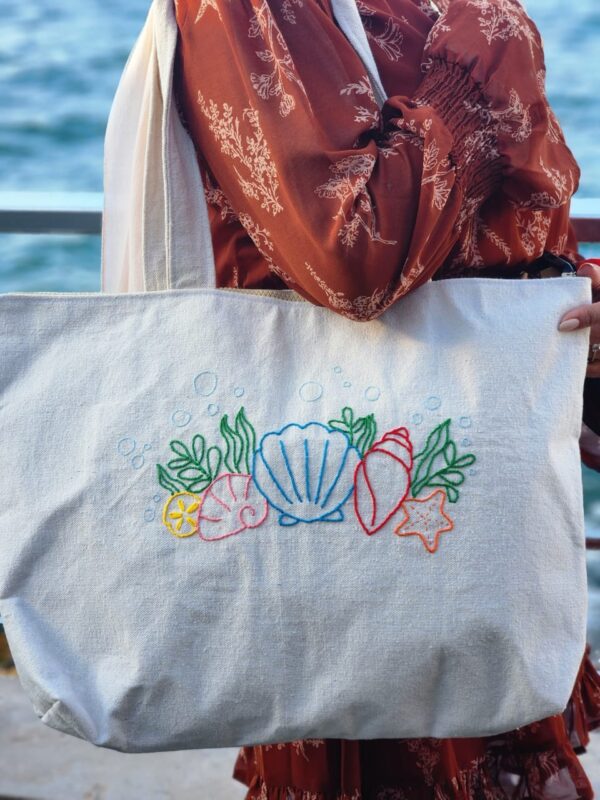 Seashell Tote Bag - Image 3