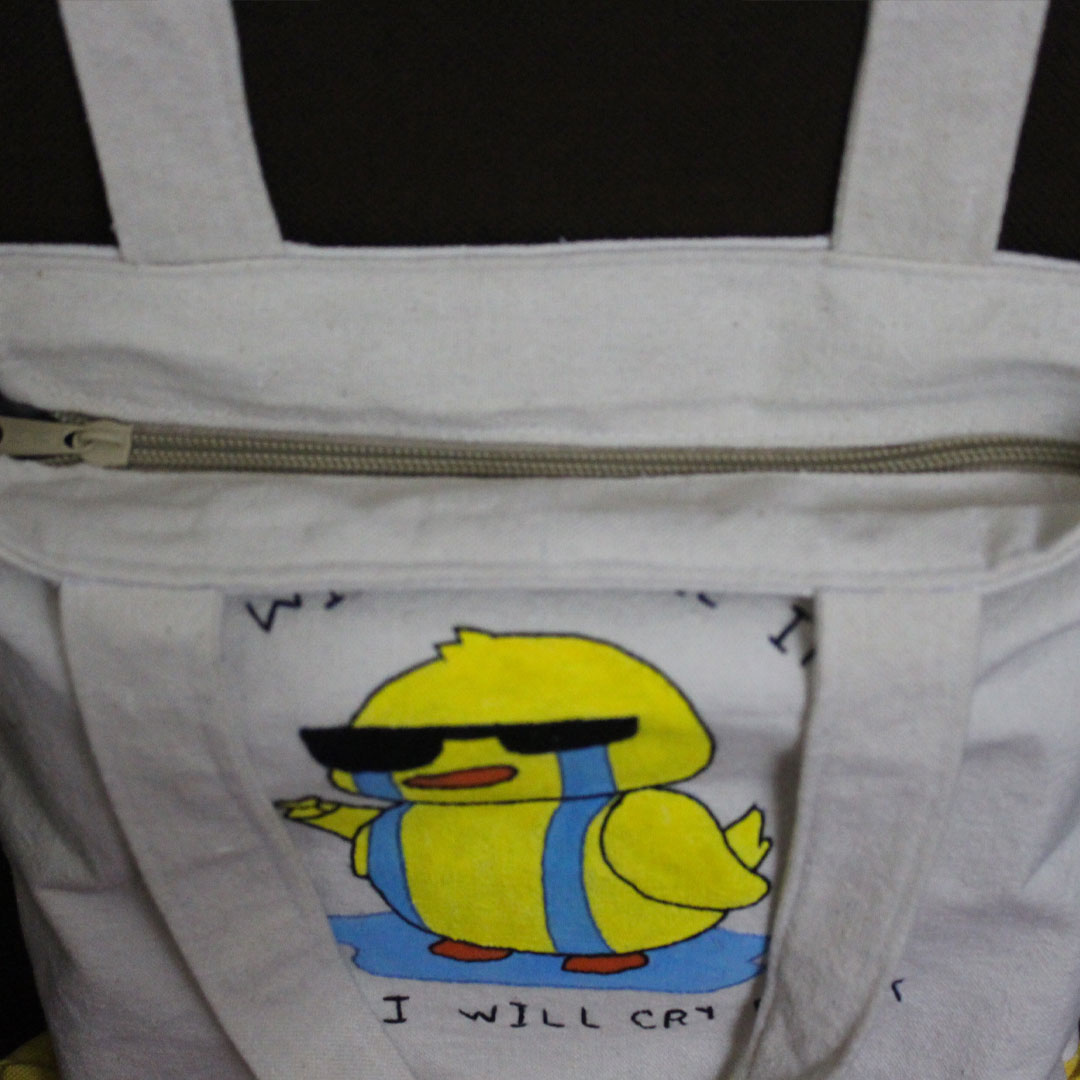 Yellow Duck Tote Bag - Image 3