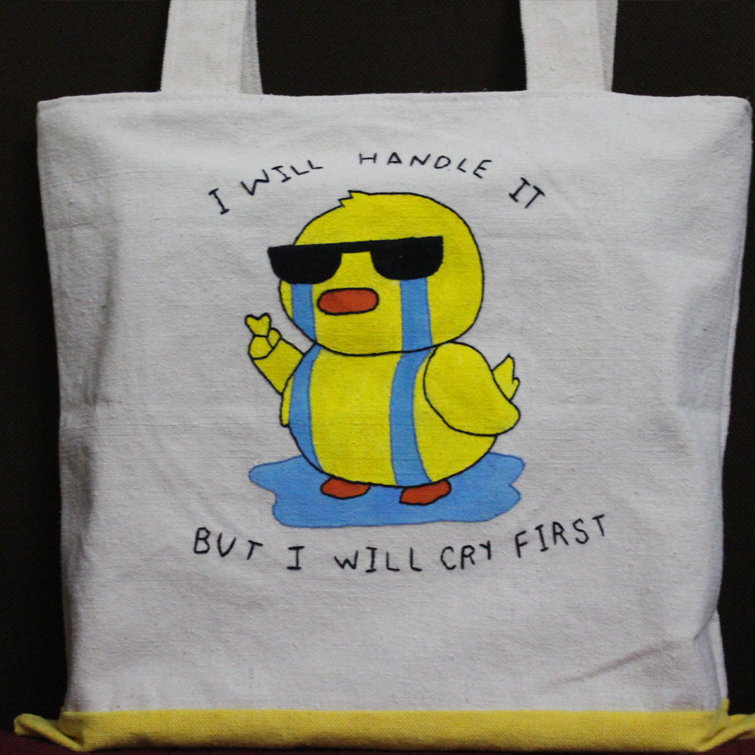 Yellow Duck Tote Bag