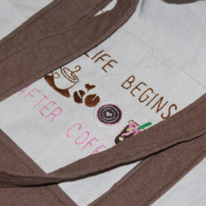 Coffee Canvas Tote Bag